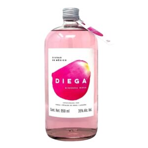 Ginebra Diega Rosa 950ml