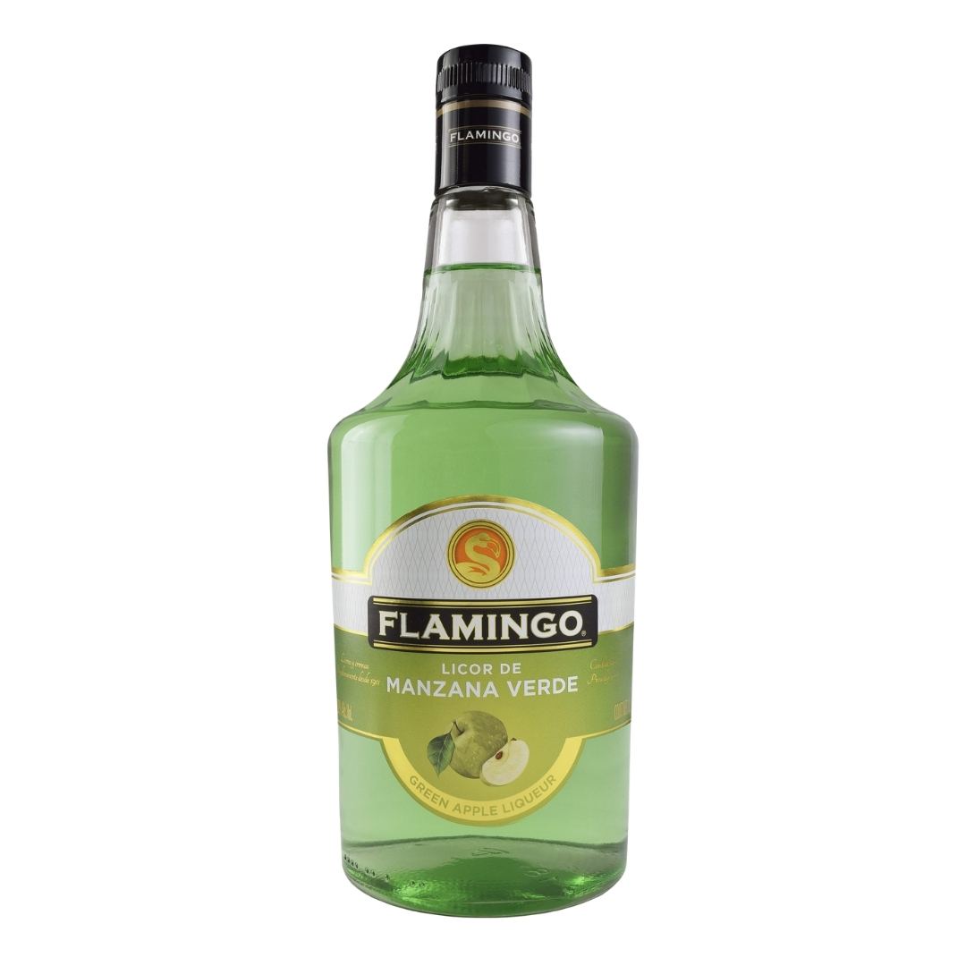 Licor Flamingo Manzana Verde 1000ml