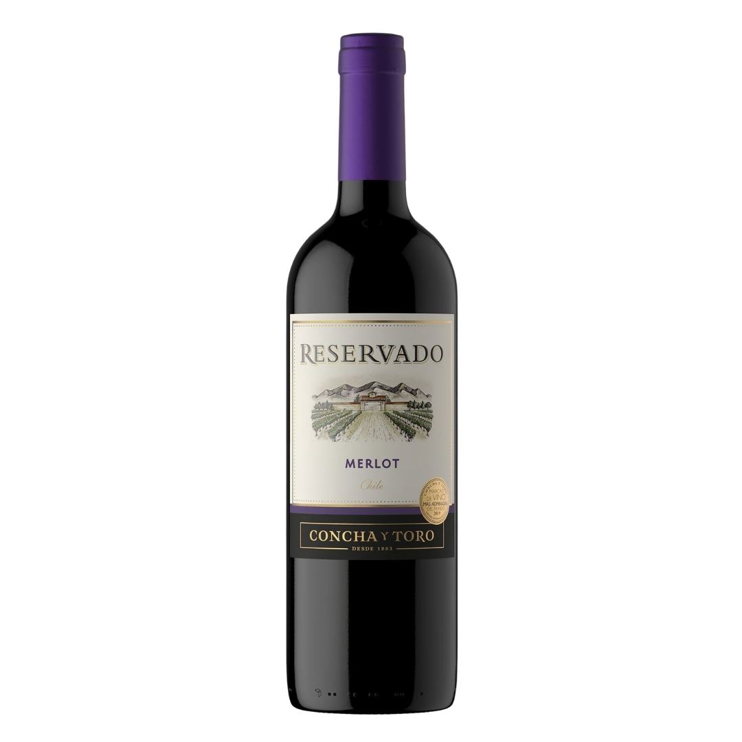 Vino Tinto Reservado CyT Merlot 750ml