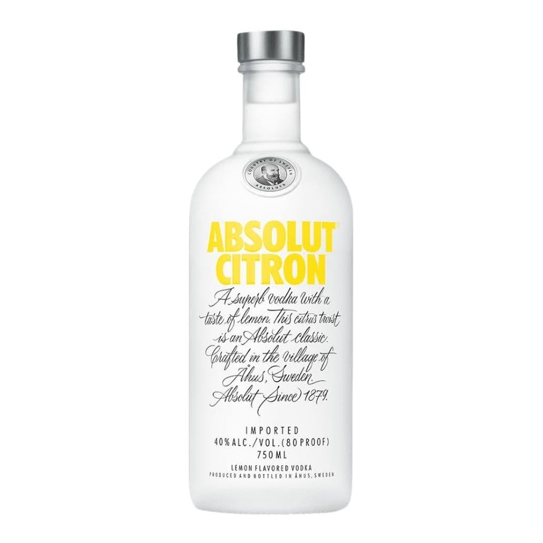 Vodka Absolut Citron 750ml